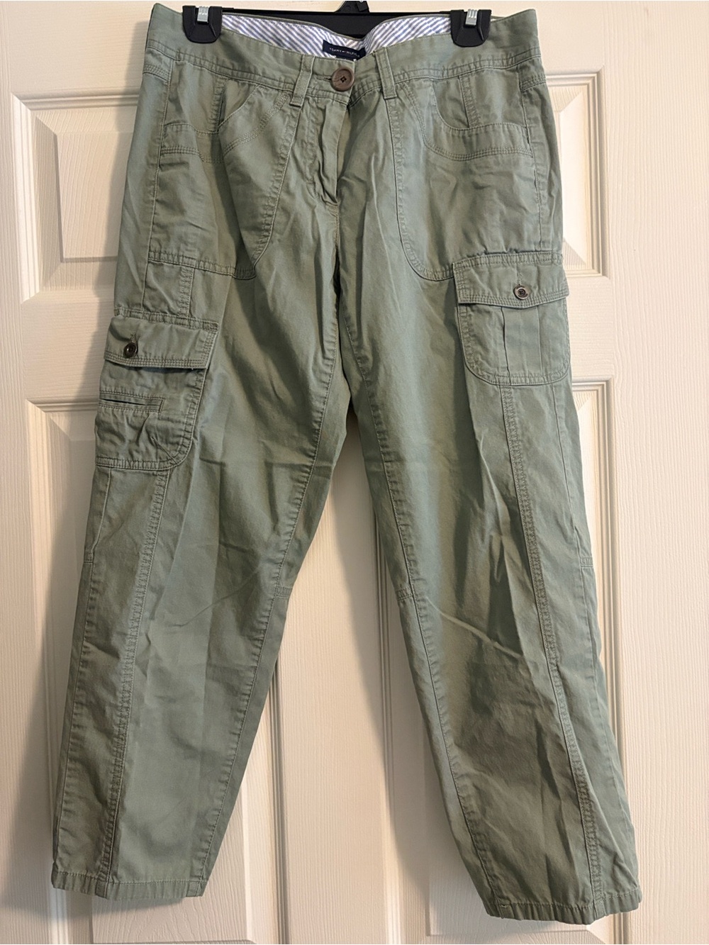 Tommy Hilfiger Light Green Cargo Pants